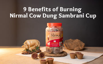 9 Benefits of Burning Nirmal Cow Dung Sambrani Cup