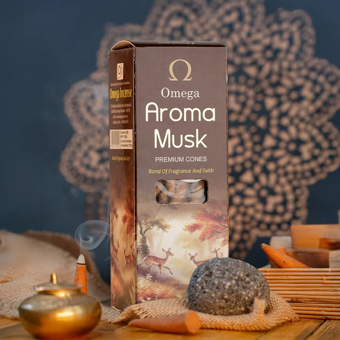 Aroma Oudh Premium Incense Cones