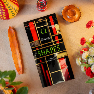 Shapes Premium Incense Sticks Zipper Pouch