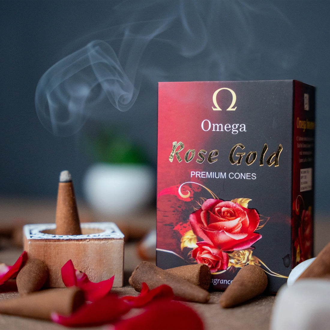 Rose Gold Premium Incense Cones
